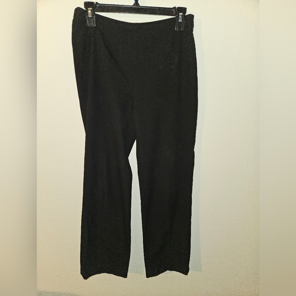 Talbots Petite Womans Black Slacks Size 4